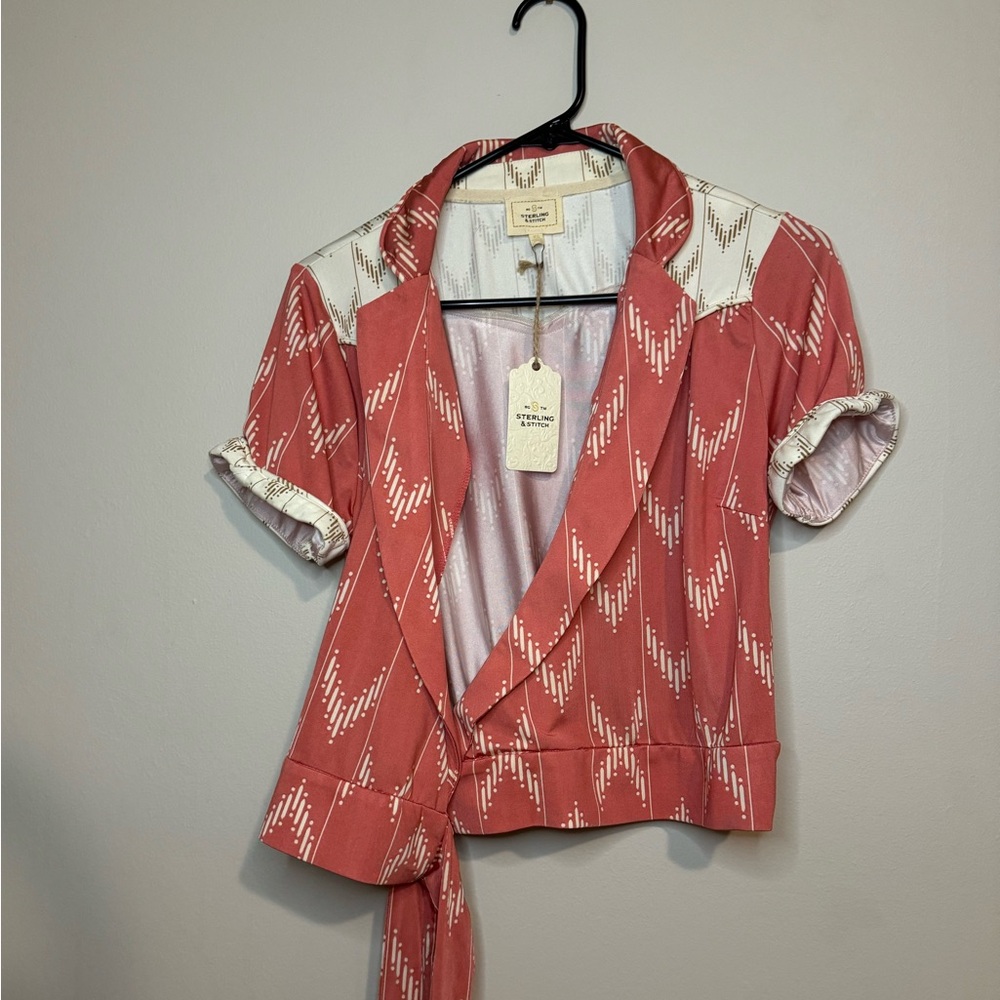 Country Silk Blouse. Never worn still has tags.